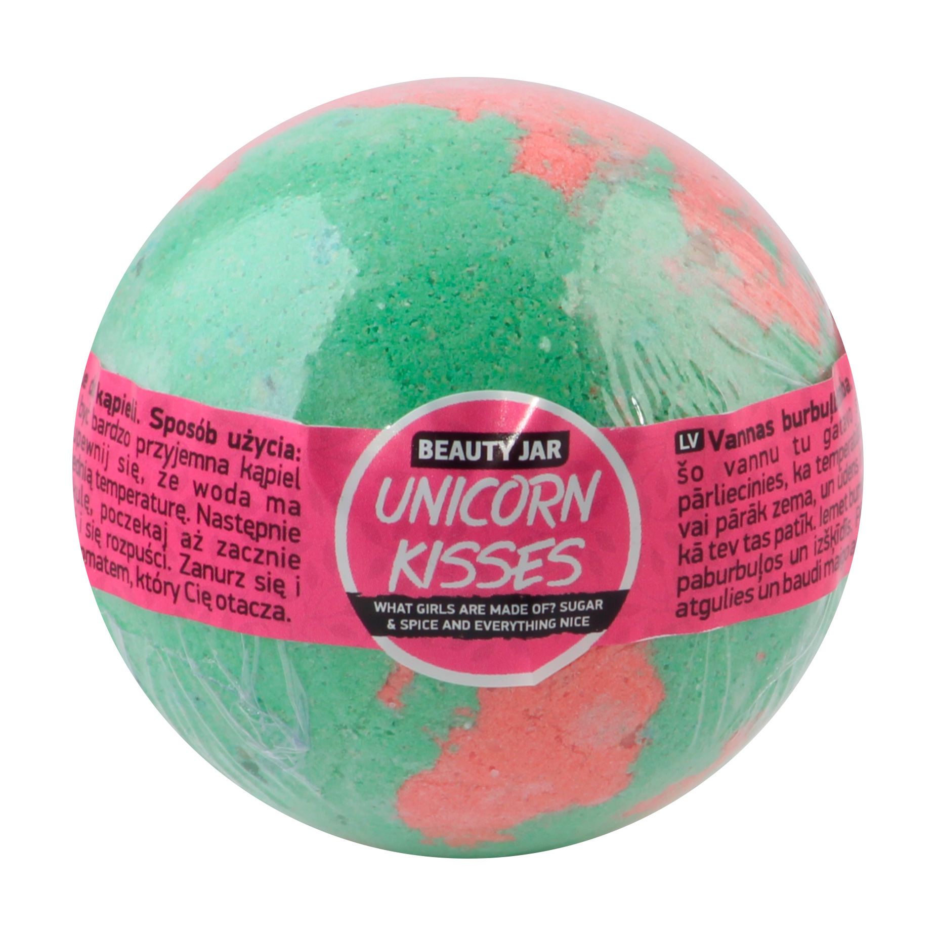 Бомбочка для ванни Beauty Jar Unicorn Kisses, 150 г