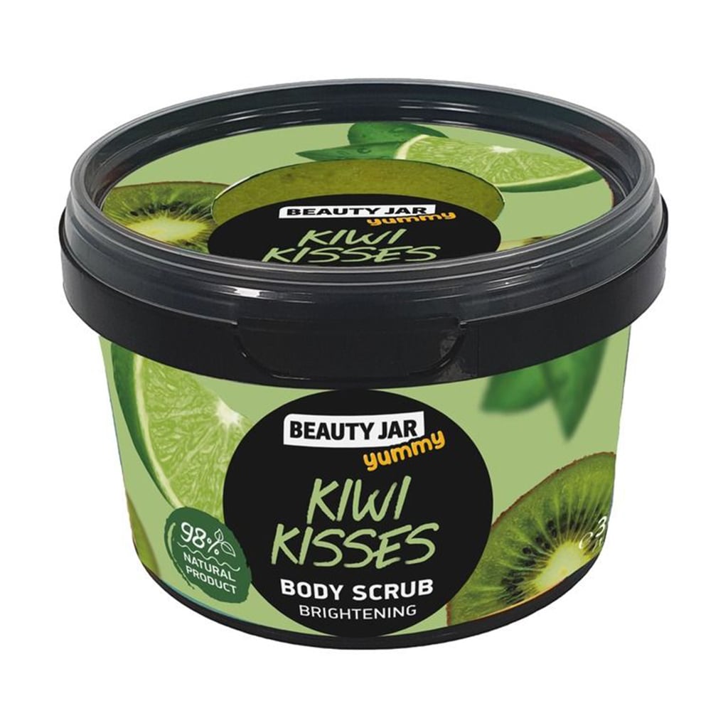 Скраб для тіла Beauty Jar Yummy Kiwi Kisses Brightening Body Scrub Ківі поцілунки, 360 г